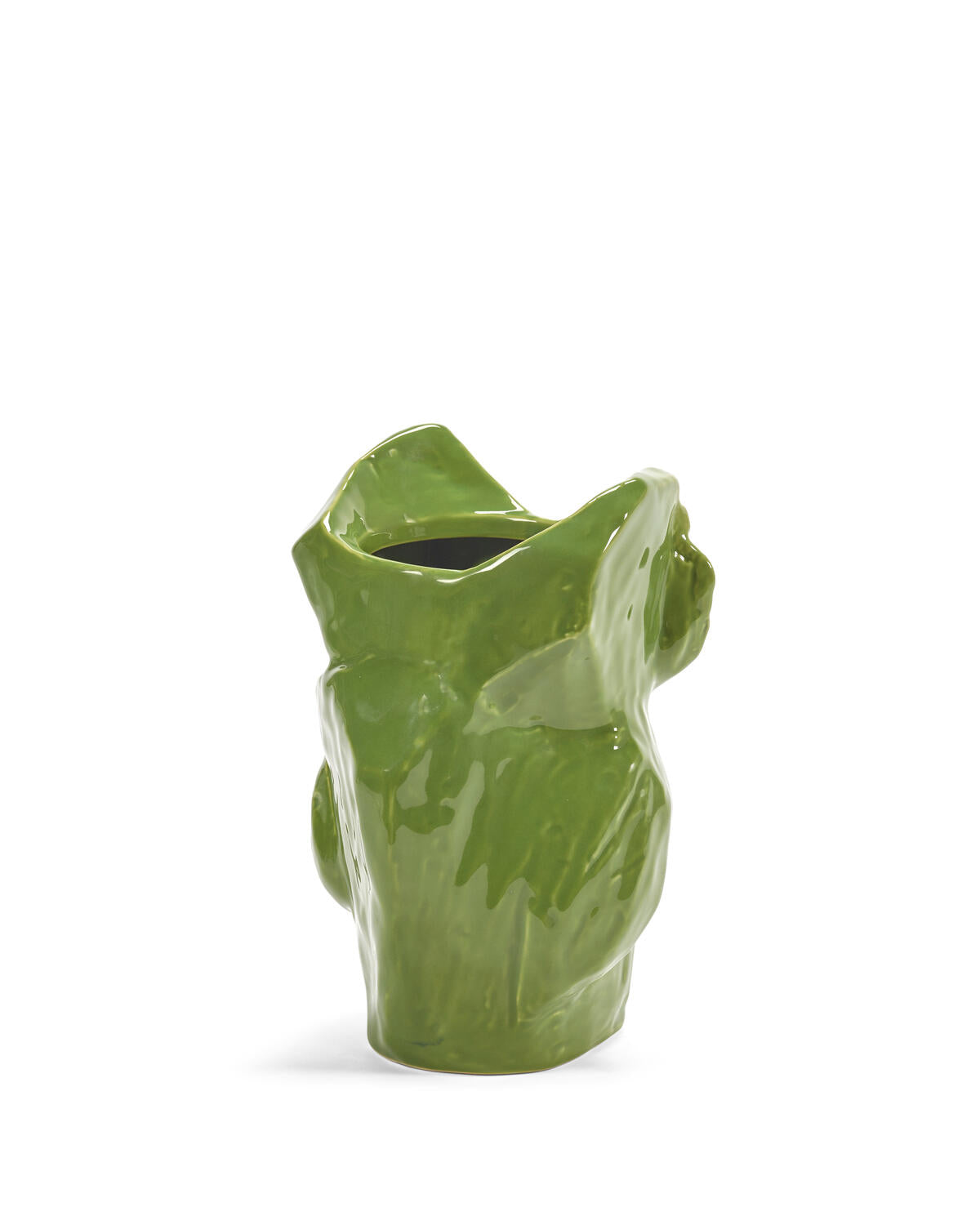 x Marni ugle vase, S - Green after midnight